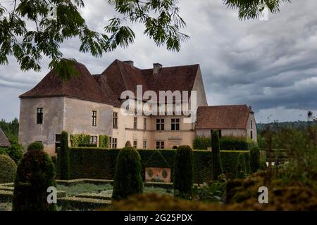 Schloss Losse, verschiedene Sehenswürdigkeiten, Frankreich Stockfoto