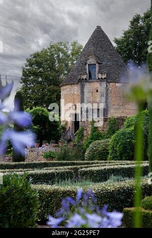 Schloss Losse, verschiedene Sehenswürdigkeiten, Frankreich Stockfoto