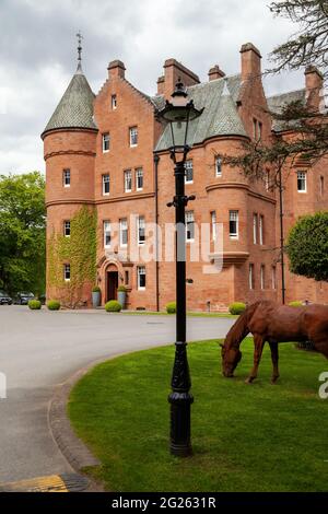 Fonab Castle, Pitlochry, Großbritannien Stockfoto