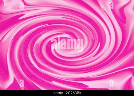 Abstrakte Gradienten fuchsia rosa Spiralform Illustration Stockfoto