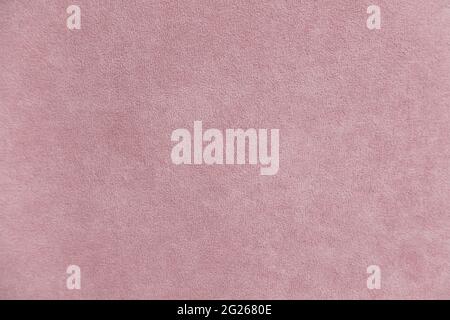 Hintergrund mit rosa Velours-Textur, Nahaufnahme Stockfoto
