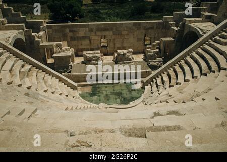 Patara Antalya Antique Theatre Area, Türkei Stockfoto