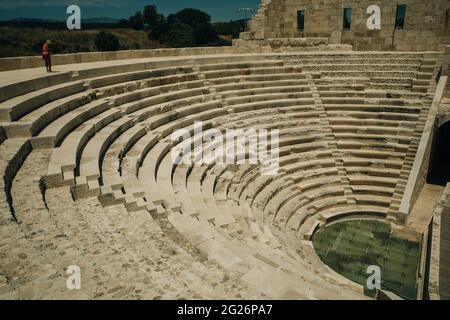 Patara Antalya Antique Theatre Area, Türkei Stockfoto