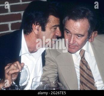 Walter Matthau Jack Lemmon 1978 Foto von Adam Sculls/PHOTOlink Stockfoto