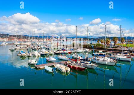 Boote und Yachten im Hafen La Spezia, Ligurien Region in Italien Stockfoto