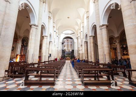 Turin Dom oder Duomo di Torino oder Kathedrale San Giovanni Battista ist eine römisch-katholische Kathedrale in Turin, Italien Stockfoto