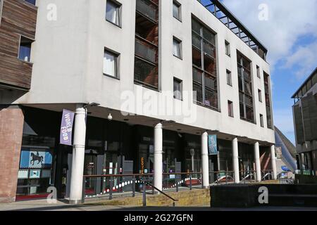 BBC CWR Studios, World Food Quarter, Priory Place, Stadtzentrum, Coventry, West Midlands, England, Großbritannien, Großbritannien, Europa Stockfoto