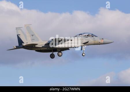 Ein F-15SA Strike Eagle. Stockfoto
