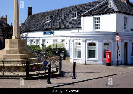 barclays Bank, fakenham, norfolk, england Stockfoto