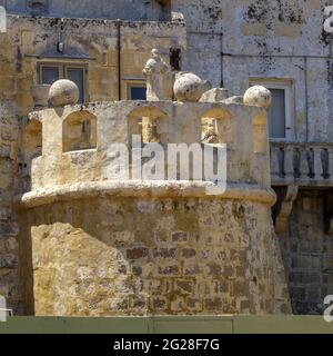 Historische Kirche von St. Francis Gozo Stockfoto