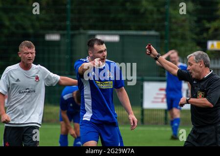 Hereford, Großbritannien. August 2020. Vor der Saison freundlich zwischen Hereford Lads Club und Littleton Stockfoto