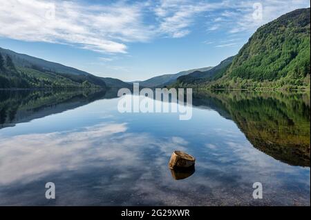 Loch Lubnaig in den schottischen Highlands Stockfoto