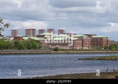 Golden Jubilee Conference Hotel, Beardmore Street, Glasgow, G81 4SA. Schottland, das früher als Beardmore Hotel bekannt war. Stockfoto