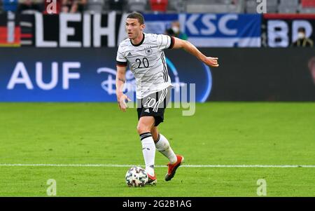 Testspiel zur Euro 2020, Merkur-Spiel-Arena Düsseldorf: Deutschland - Lettland 7:1; Robin Gosens (GER). Stockfoto