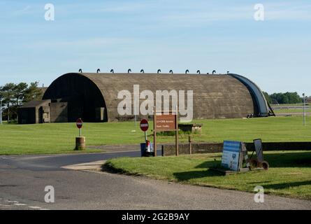 Ehemaliger Standort von RAF Upper Heyford, Oxfordshire, England, Großbritannien Stockfoto