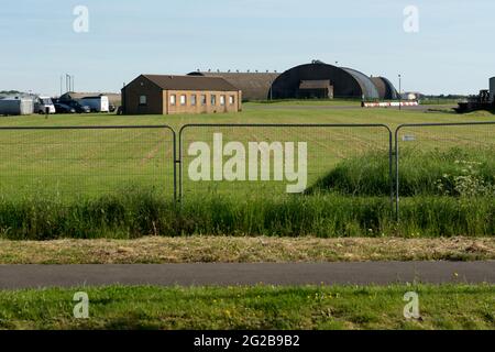 Ehemaliger Standort von RAF Upper Heyford, Oxfordshire, England, Großbritannien Stockfoto