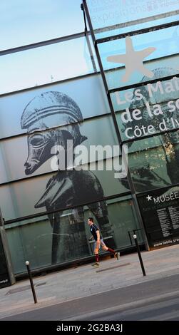 FRANKREICH, PARIS (75) 7. ARRONDISSEMENT, MUSEUM OF QUAI BRANLY Stockfoto