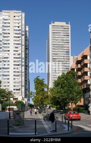 FRANKREICH. PARIS (75) 13E ARR. TOLBIAC Stockfoto