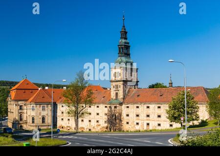 Zisterzienserkloster Plasy in Westböhmen, Tschechische Republik Stockfoto