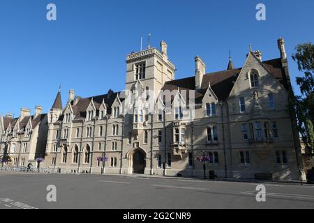 Oxford City Centre, Oxford University ein Tag mit Besuch der Trinity Collage, Oxford Sehenswürdigkeiten. Stockfoto