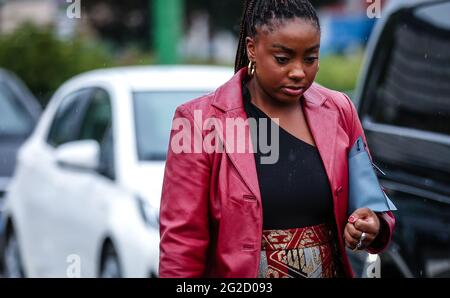 MAILAND, Italien - 22 2019. September: Frauen auf der Straße in Mailand. Stockfoto