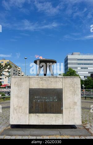 Denkmal für die Opfer von Flucht und Vertreibung, Theodor-Heuss-Platz, Berlin Stockfoto