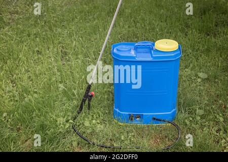 Handsprüher für Pflanzenschutz in der Landwirtschaft Stockfoto