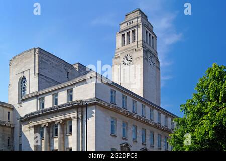 Großbritannien, West Yorkshire, Leeds, University of Leeds, Parkinson Building Stockfoto