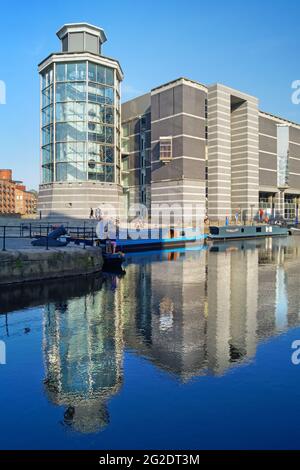 Großbritannien, West Yorkshire, Royal Armouries Museum in Leeds Dock Stockfoto