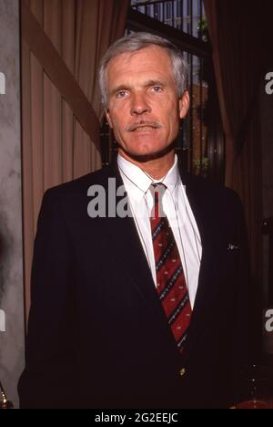 Ted Turner um die 1980er Jahre Credit: Ralph Dominguez/MediaPunch Stockfoto