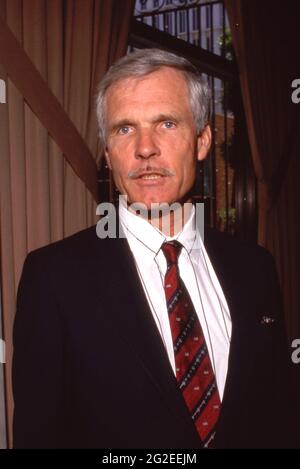 Ted Turner um die 1980er Jahre Credit: Ralph Dominguez/MediaPunch Stockfoto