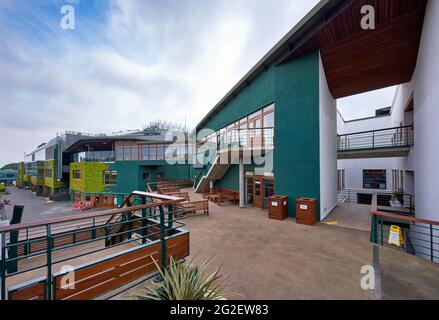 Willkommen in der offiziellen Zentrale von Wimbledon in London Stockfoto