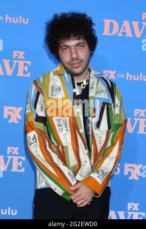 Benny Blanco bei der Ankunft für DAVE Saison 2 Premiere auf FXX, The Greek Theatre, Los Angeles, CA 10. Juni 2021. Foto: Priscilla Grant/Everett Collection Stockfoto