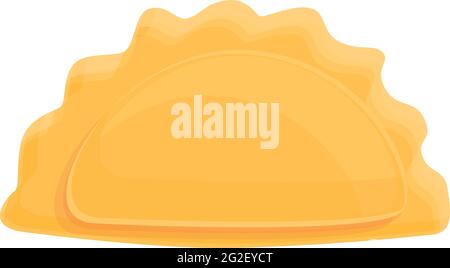 Symbol für Garnelen-Ravioli. Cartoon von Prawn Ravioli Vektor-Symbol für Web-Design isoliert auf weißem Hintergrund Stock Vektor