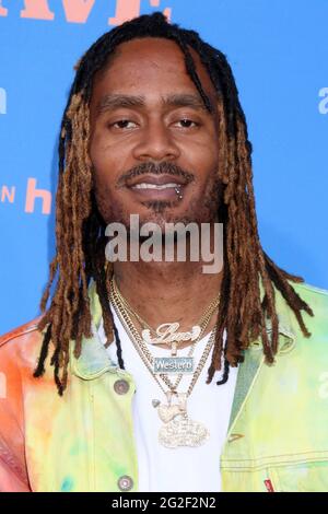 Los Angeles, USA. Juni 2021. LOS ANGELES - JUN 10: GATA bei der Premiere von „Dave“ in der zweiten Staffel am 10. Juni 2021 im Greek Theatre in Los Angeles, CA (Foto von Katrina Jordan/Sipa USA) Quelle: SIPA USA/Alamy Live News Stockfoto