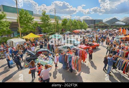 GROSSBRITANNIEN /England /London /der Classic Car Boot Sale Stockfoto