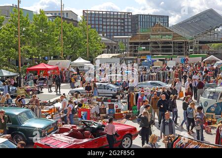 GROSSBRITANNIEN /England /London /der Classic Car Boot Sale Stockfoto