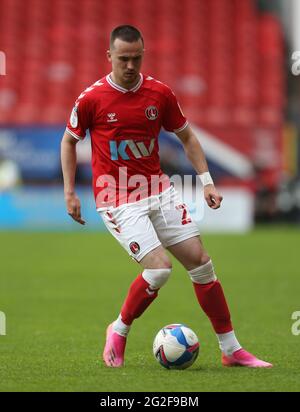 Charlton Athletic’s Liam Millar in Aktion während des Sky Bet League One-Spiels im Londoner Valley. Bilddatum: Sonntag, 9. Mai 2021. Stockfoto