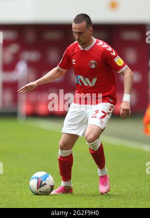 Charlton Athletic’s Liam Millar in Aktion während des Sky Bet League One-Spiels im Londoner Valley. Bilddatum: Sonntag, 9. Mai 2021. Stockfoto