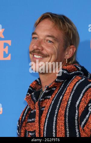 10. Juni 2021, Los Angeles, CA, USA: LOS ANGELES - 10. JUNI: Diplo bei der ''Dave''-Premiere am 10. Juni 2021 im Greek Theatre in Los Angeles, CA (Bildquelle: © Kay Blake/ZUMA Wire) Stockfoto