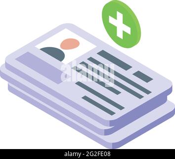 Symbol für Personalwesen. Isometrisches Vektor-Symbol für Personalwesen für Webdesign auf weißem Hintergrund isoliert Stock Vektor
