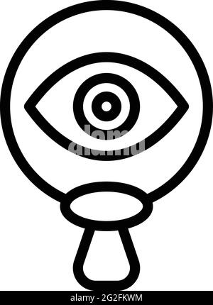 Symbol „Vertrauensbeziehung suchen“. Vektorsymbol „Suche nach Vertrauensbeziehungen“ für Webdesign auf weißem Hintergrund isoliert Stock Vektor