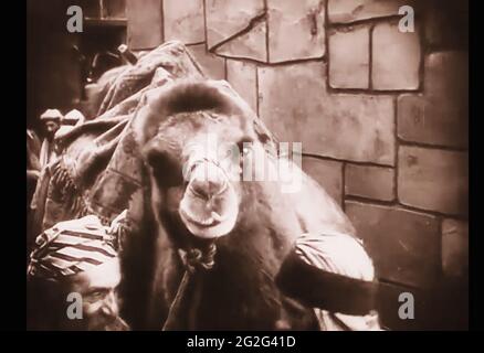 Vintage still des antiken Babylonlebens aus dem frühen 1900er Film Intoleranz Stockfoto