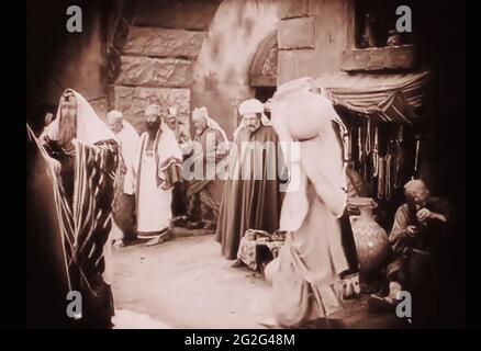 Vintage still des antiken Babylonlebens aus dem frühen 1900er Film Intoleranz Stockfoto