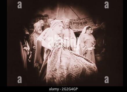 Vintage still des antiken Babylonlebens aus dem frühen 1900er Film Intoleranz Stockfoto