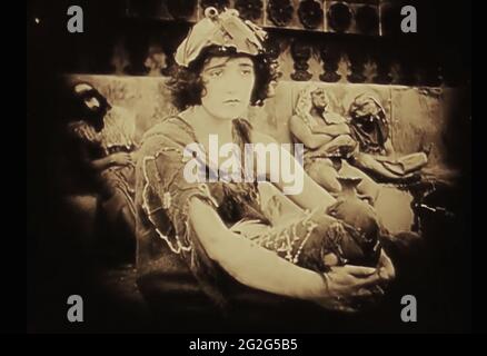 Vintage still des antiken Babylonlebens aus dem frühen 1900er Film Intoleranz Stockfoto