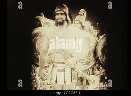 Vintage still des antiken Babylonlebens aus dem frühen 1900er Film Intoleranz Stockfoto