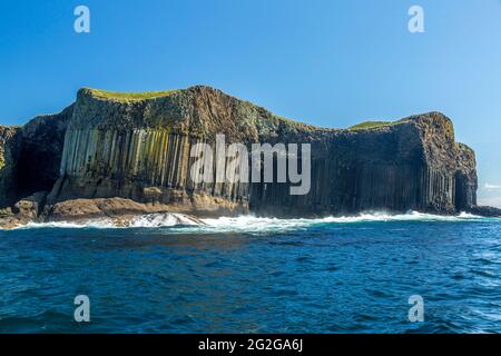 Fingal's Cave, Isle of Staffa, Inner Hebrides, Schottland. Stockfoto