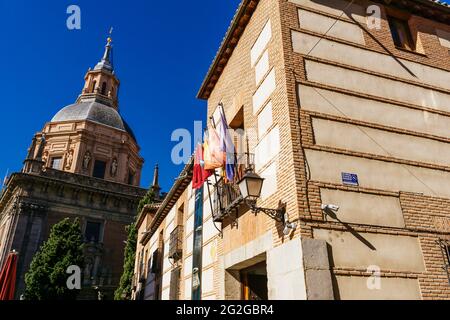 Das Museum von San Isidro, oder von den Ursprüngen von Madrid, ist eine kulturelle Institution des Stadtrates von Madrid, auf der Plaza de San Andrés gelegen. Am Th Stockfoto