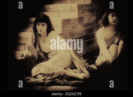 Vintage still des antiken Babylonlebens aus dem frühen 1900er Film Intoleranz Stockfoto